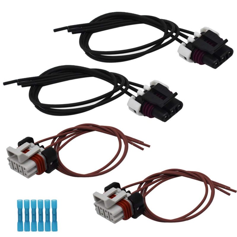 Front Left Right Headlight Turn Signal Bulb Sockets Replacement For 2005-2014 Freightliner Columbia