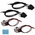Front Left Right Headlight Turn Signal Bulb Sockets Replacement For 2005-2014 Freightliner Columbia 