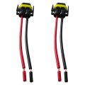 Pigtail Female S-h11 Head Light Low Beam Bulb Connector Fit For Dodge Grand Caravan Se Mini Passenger Van 4-door 3 6l 3604cc 