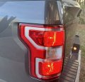 Kuafu Rear Left Tail Light W Bulbs Compatible With 2018-2020 Ford F-150 Replacement For Jl3z-13405-h Fo2800265c Taillight Red