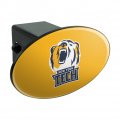 New York Institute Of Technology Secondary Logo Oval Tow Hitch Cover Trailer Plug Insert 2