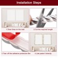 Uxcell Flexible Wall Trim Molding 0 4 X 10 Ft Peel And Stick Edge Waterproof For Home Decor On The Cabinet Mirror Frame Diy