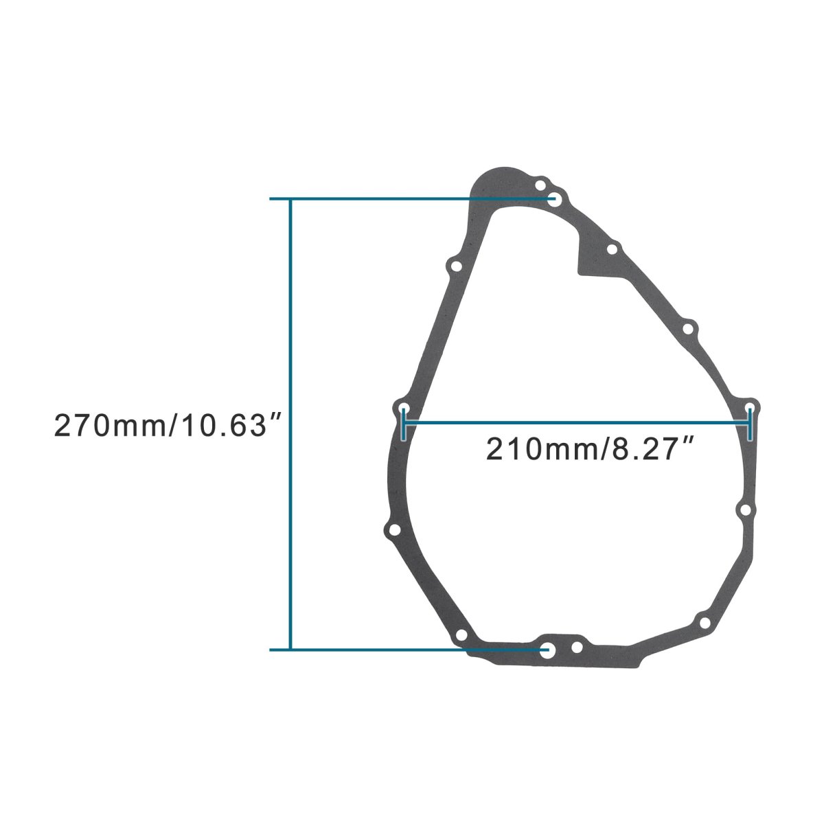 Motorcycle Stator Generator Cover Gasket Replacement For V-max1200 Vmx12 Vmx1200 Xvz13 86-93 Xvz12
