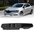 Front Left Side Window Switch Abs Material Sensitive Replacement For Megane 2010-2016 Fast Response And Easy Installation