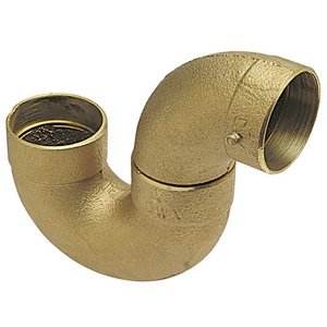 1-1 2 In Dwv Cast Copper P-trap Less Cleanout