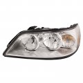 Headlightsdepot Chrome Housing Halogen Headlight For Lincoln Town Car 2005-2011 Includes Left Driver Side Headlamp 