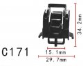Autobahn88 Hood Prop Rod Clip Compatible With Honda Oem 90677seo003 Pack Of 20