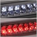 Dodge Ram Abs Plastic Two 2 Dual Row Led Third 3rd Brake Light Clear Lens Gen Dr Dh D1 Dc Dm
