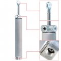 Wflnhb Silver Convertible Top Piston Hydraulic Lift Cylinder Arm Replacement For 1999-2004 Mustang Left Side Or Right