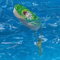 Graphics More Rick And Morty Headshot Floating Keychain Oval Foam Fishing Boat Buoy Key Float