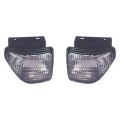 Parking Signal Light Assembly Pair For 1992 1993 Oldsmobile Cutlass Supreme Sedan With Black Border Gm2520140 And Gm2521140 