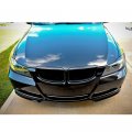 Pre-painted Front Splitter Lip For 2006-2008 Bmw 3 Series E90 Factory Style Pp Painted 475 Sapphire Black Other Color Available