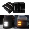 Xtauto Led Side Mirror Marker Light Replacement For Ford 13-14 F-150 08-16 F-250 F-350 F-450 F-550 Super Duty V8 V10 White 