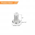 Uxcell 5 16-18x1 2 Pan Head Machine Screws 304 Stainless Steel 18-8 Screw Phillips Drive Fully Threaded Bright Finish Pack Of