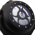 Motor Blue Led Black See Through Engine Clutch Cover For Suzuki Gsx1300r Hayabusa B-king 1999-2013