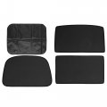 3 Pcs Glass Roof Sunroof Shade Cover Window Sun Net For Tesla Model S 
