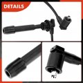 A-premium Ignition Spark Plug Wires Set Of 4 Compatible With Hyundai Elantra 1996-2012 Tucson Kia Soul Sportage Spectra
