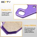 Ocpty Carbon Fiber Brake Pads Fit For 2012-2014 Kawasaki Ninja 650 Ex650e 2012-2013 1000 Zx1000h Abs 2011-2014 Zx10r Zx1000j