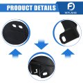 Frame Air Deflector Replacement For Road King Street Electra Glide And Cvo 2009 2024 Black Abs Plastic Motorcycle Wind