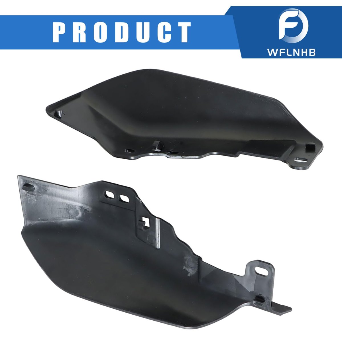 Frame Air Deflector Replacement For Road King Street Electra Glide And Cvo 2009 2024 Black Abs Plastic Motorcycle Wind