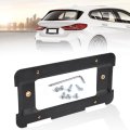 License Plate Holder Bracket Mounting Kit For Bmw 1 2 3 4 5 6 Series X1 X3 X4 X5 Z4 Mini Cooper Tag Frame 6 Anti-theft Screws 