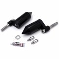 Httmt- Black Spike Frame Slider Billet Aluminum For Cbr1000rr Cbr 1000 Rr 2006-2007 P N Mt290-006