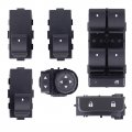 Motoku Pack Of 6 Power Door Lock Switch Mirror Passenger Window And Master For Chevrolet Silverado Gmc Sierra 1500 2500 3500