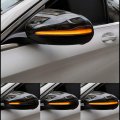 Hacreyatu 1 Pair Scroll Led Dynamic Turn Signal Light For Mercedes Benz C Class W205 E W213 S W222 W447 Side Mirror Flashing