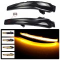 Hacreyatu 1 Pair Scroll Led Dynamic Turn Signal Light For Mercedes Benz C Class W205 E W213 S W222 W447 Side Mirror Flashing