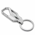 Ipick Image For Chevrolet Black Logo Silver Carabiner-style Snap Hook Metal Key Chain Keychain Only Official Licensed