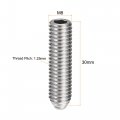 Uxcell Ball Point Set Screws M8 X 30mm 304 Stainless Steel Metric Spring Hex Socket Screw 8pcs
