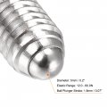 Uxcell Ball Point Set Screws M8 X 30mm 304 Stainless Steel Metric Spring Hex Socket Screw 8pcs