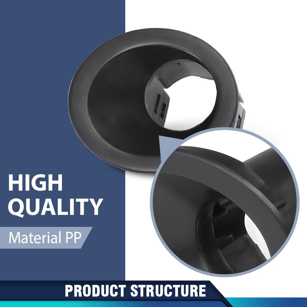 Auto Park Sensor Bezel Right Side Black For Ford Explorer Police Interceptor Utility 2011-2019 Bb5z-15c872-abptm