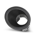 Auto Park Sensor Bezel Right Side Black For Ford Explorer Police Interceptor Utility 2011-2019 Bb5z-15c872-abptm 