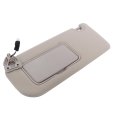 Driver Side Sun Visor With Mirror And Light Beige Replacement For Nissan Altima 2019-2024 96401-6ca3c 