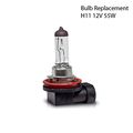 Driving Fog Lights With Switch And Wiring Kit For 2009 2010 2011 2012 Toyota Rav4 Halogen Bulbs Clear Lens Chrome Finish 