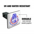 Peace Out Eagle Stamp Tow Trailer Hitch Cover Plug Insert