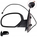 Aintier Driver Side Mirror Compatible With 2007-2013 For Chevy Avalanche 1500 Silverado 2500 3500 Suburban Tahoe Electric