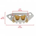 Caltric Front Right Brake Caliper Compatible With Polaris Rzr Xp 900 Efi 2011 2012 2013