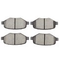 Rear Ceramic Disc Brake Pad Set D1377 For Ford Edge Explorer Flex Taurus And Lincoln Mks Mkt Mkx 4 Pieces With Hardware Model 