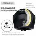 Bluetooth Modular Motorcycle Helmet Dot Ece Approved Full Face Flip Up Anti-fog Double Visor Built-in Dual Speaker With