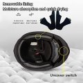 Bluetooth Modular Motorcycle Helmet Dot Ece Approved Full Face Flip Up Anti-fog Double Visor Built-in Dual Speaker With