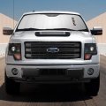 Ipick Image For Ford F-150 Fx4 Off-road Universal Fit Enforced Stand-up Auto Windshield Sun Shade At Jumbo Size 59 X 30