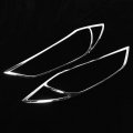 2pcs Car Headlight Cover Exterior Front Trim Fit For Hyundai Elantra 2018-2019