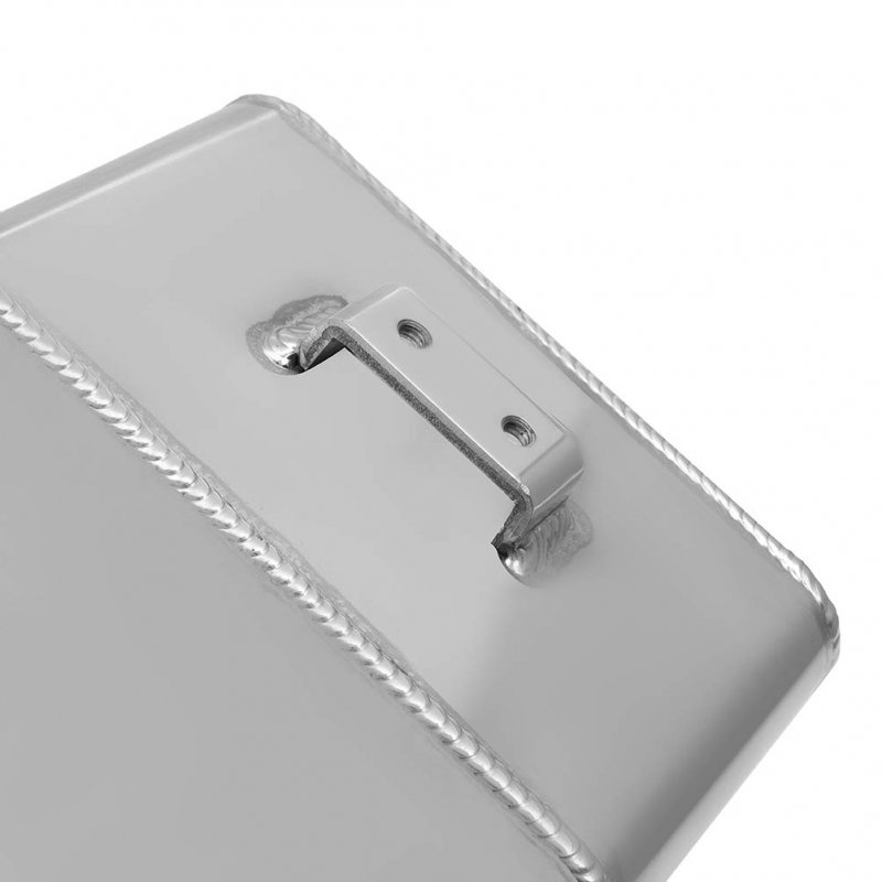 67 Oz Polished Stainless Steel Radiator Overflow Tank Catch Can