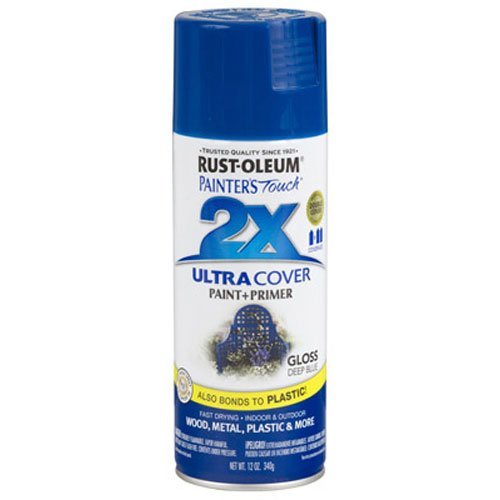 Rust-oleum 249114 Painters Touch Multi Purpose Spray Paint 12-ounce Deep Blue