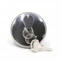 Uxcell 76mm Diameter Metal Motorcycle Fuel Tank Gas Cap Cover With 2 Keys For Gn125