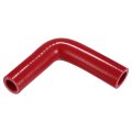 1 Pcs 19mm 0 75 -22mm 87 Id 102mm 4 02 Length 90 Degrees Red Car Silicone Hose Coolant Universal 