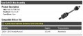 Front Left Driver Side Cv Axle Assembly Compatible With 2008-2012 Honda Accord 3 5l V6 Automatic Transmission