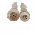 New Lon0167 10pairs Clear Plastic Led Light Strips Male Female 4p Waterproof Connector Cable Klare